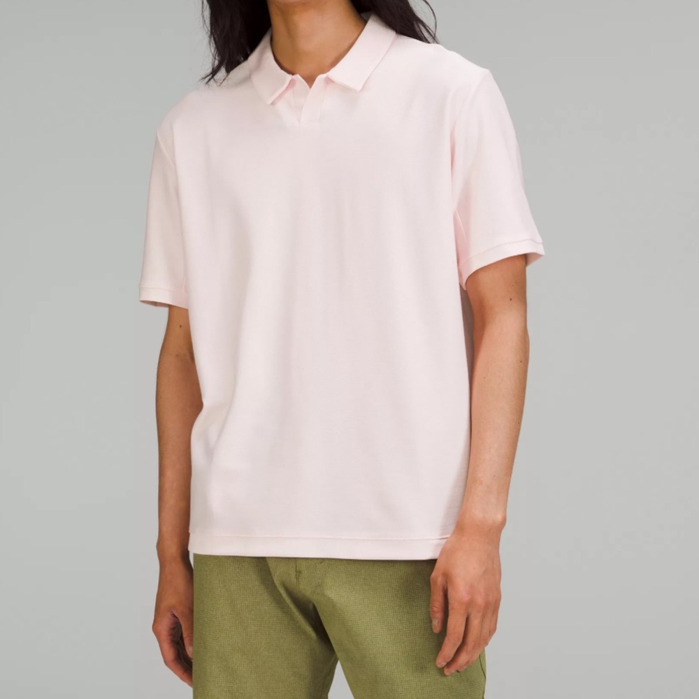 Lululemon Relaxed Fit Polo *Strawberry Milkshake